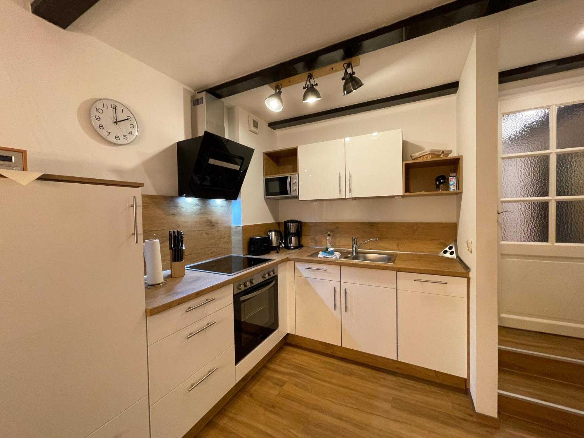 Apartment No12 Mit Zwei Schlafzimmern Und Wohnkueche Quedlinburg Exterior foto